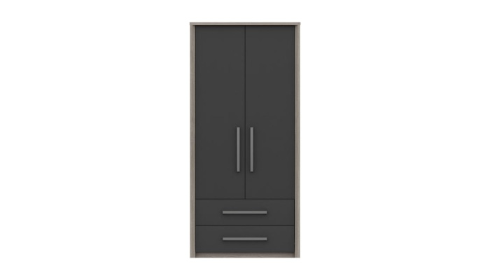 Arundel Grey Oak & Graphite Gloss