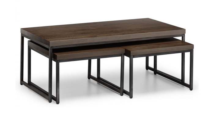 Nesting Coffee Tables - Dark Oak