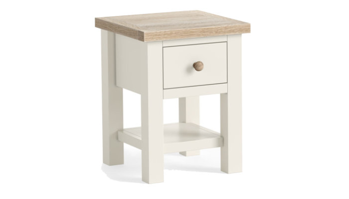 Lamp Table With Shelf