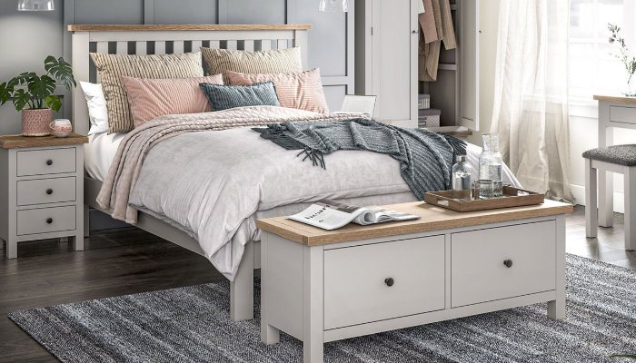 Cotswold Stone Grey Bedroom