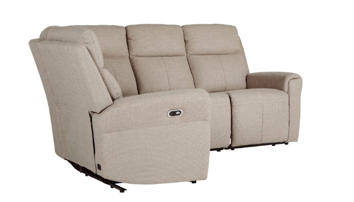 Corner Group in Mushroom Fabric